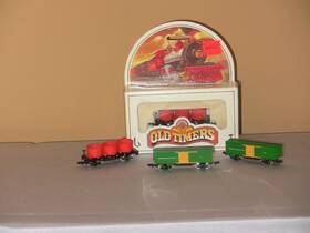 53-1050-24 Bachmann N Scale 1860 Old Timers Lot 4 Freight Cars