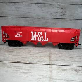 541085 Bachmann Ho Scale 4 Bay Open Hopper Car Missouri St Louis Mstl Train