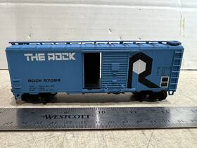 57028 Bachmann 57025 Ho Scale 50ft Box Car The Rock #57028 All 4 Steps Model Train Rtr