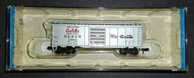 60004 Bachmann 70089 N Scale Silver Series D And R G W Cookie Box Car #