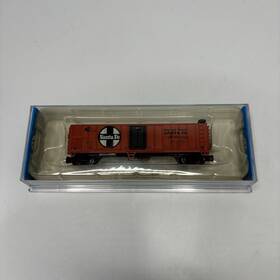 70952 Bachmann Trains N Scale Santa Fe 50ft Steel Reefer #70952 - New
