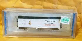 17954 Bachmann 70997 N Scale #17954 Tropicana 50ft Steel Reefer By New In Case