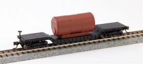71395 Bachmann N 52foot Center-depressed Flat With Boiler