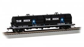 955019 Bachmann 71428 Ho Rock Island 55ft Steel Coil Car With Load #955019