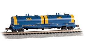 496172 Bachmann 71452 N Csx Ready To Run 55ft Coil Car With Round Hoods And Load #496172