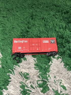 19820 Bachmann 71566 71266 Burlington Route 40ft Hi-cube Freight Boxcar Cb&q N Scale