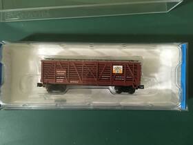 71584 Bachmann N Scale Silver Series71584 40ft Stock Car Northern Pacific 71584 Bachmann N Scale Silver Series71584 40ft Stock Car Northern Pacific