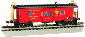 35720 Bachmann 73207 Steel Bay-window Caboose Delaware Amp Hudson #35720 - Ho Scale Model