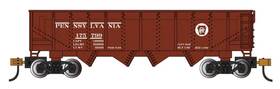 175799 Bachmann 73352 40ft Quad Hopper Prr Boxcar Red Circle Keystone - N Scale