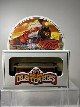75674 Bachmann N-scale 47 Central Pacific Old-time Coach #75674 Brand New