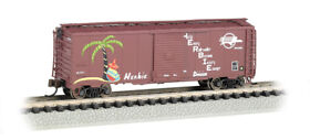 17060 Bachmann-aar 40foot Steel Boxcar Ready To Run Silver Series R Missouri Paci