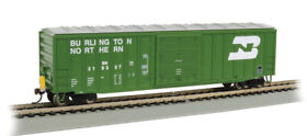 14909 Bachmann-acf 50foot6 Outside-braced Boxcar Flashing Fred Ready To Run Silver