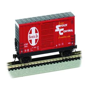 Bachmann B093qjl87x Trains - Hi-cube Car Atsf 14044 N Scale Silver 18251