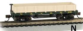 Bac-15453 Bachmann N Scale - Virginia And Truckee Old-time Gondola