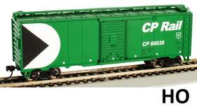 Bac-16004 Bachmann Ho Scale - 40ft Ps-1 Box Car Cp Rail #60026
