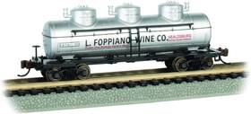 Bac-17159 Bachmann Trains - 3-dome Tank Car L.foppiano Wine Co. #1112 N Scale
