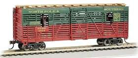 Bac-19704 Bachmann Ho Scale - 40ft Animated Stock Car With Reindeer Heads