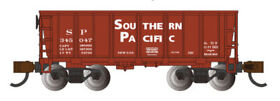 345047 Bachmann-flat-bottom Ore Car Ready To Run Southern Pacific Oxide