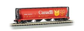 19181 Bachmann Industries Inc. Canadian 4-bay Cylindrical Grain Hopper Canada