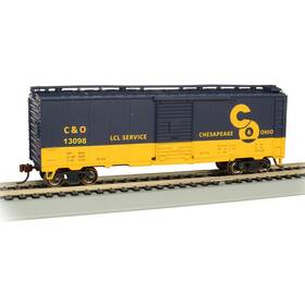 Bac16002 Bachmann Industries Ho 40ft Ps1 Box C&o #13098 Rolling Stock