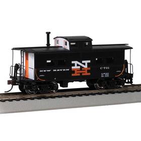 Bac16828 Bachmann Industries Northeast Steel Caboose - New Haven #c-701- Ho
