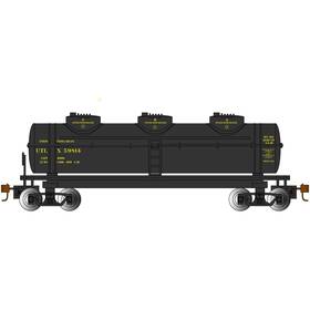 Bac17109 Bachmann Industries Ho 40ft 3-dome Tank Utlx #59814 Rolling Stock