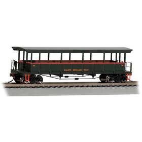 Bac17401 Bachmann Industries Trains - Open Sided Excursion Car East Broad Top