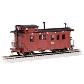 Bac26702 Bachmann Industries Spectrum On30 Wood-side Caboose Bellvue&cascade 55
