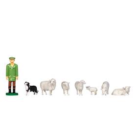 Bachmann Industries Bac33304 Thomas And Friends - Farmer Mccoll Sheepdog Sheep N