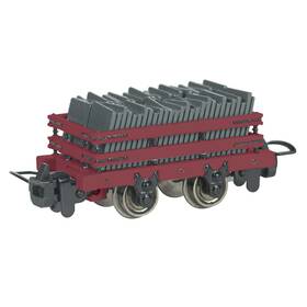 Bac77317 Bachmann Industries Hon30 Slate Wagon With Load - Red Thomas And Friends Bac77317 Bachmann Industries Hon30 Slate Wagon With Load - Red Thomas And Friends