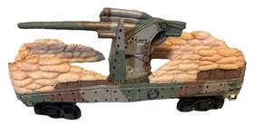 K190503 Bachmann Ho Scale Railway Gun Car With Sandbags. Hawthorne Village