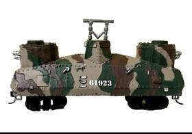 K210929 Bachmann Dual Rail Cruiser Hawthorne Village 61923 Wwii Armored Train