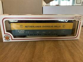 Lunx-70254 Bachmann Ho Scale Netherlands Overseas Mills Lunx #70254 Freight Train With Box
