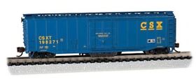 198271 Bachmann Track Cleaning 50foot Plug Door Boxcar Csx #198271 N Scale Model Train