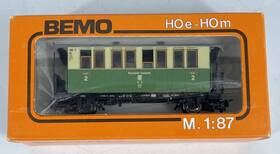Bem3102 Bemo Oo9/hoe/hon30 Narrow Gauge Passenger Coach L/n In The Box With Detail Parts