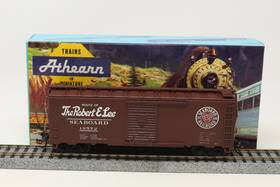1084-2 Bev-bel 1084-2/1 Ho Athearn / 40ft Box Car Seaboard Route Of Robert E Lee 19572