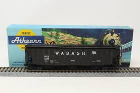 1481-2 Bev-bel Ho Athearn / 54ft Ps Ribside Hopper Wabash Wab 3776 Black Rtr