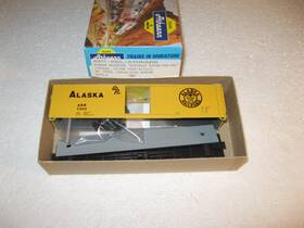 2273-1 Bev-bel-athearn Ho Scale Custom Bev-bel Alaska Railroad 50ft Single Door Boxcar Kit
