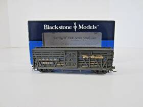 B340226w Blackstone Models 340226w Rio Grande 30 Ft. Stock Car No. 5510 Weathered