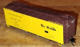 B340804 Blackstone Models 340950 Hon3 Flying Rio Grande D&rgw #65 30ft Refrigerator Car