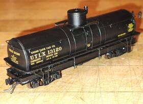 638-to193526 Blackstone Models Hon3 Narrow Frame Tank Car Utlx 13120 B340603