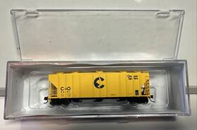 Ps-4000 Blma Models 11031 N Scale C&o Chessie System Covered Hopper Car #2401