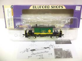 31201 Bluford Shops Ho Short Body Bw Caboose Toledo Peoria And Western 526