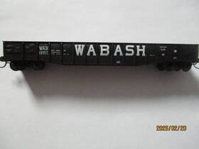 52ft6 Bluford Shops 52187 # Wabash Inch Mill Gondola Heavily Dented