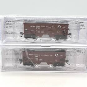 Bluford Shops 60412 N Scale Westmoreland Usra Hopper Coal Load 2 Pack 361 829