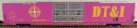86767 Bluford Shops N 86ft Auto Parts Boxcar Double Door Detroit Toledo Ironton Dt&i
