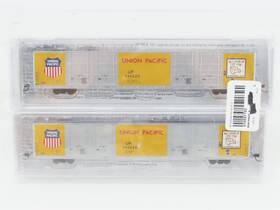 87192 Bluford Shops N Up Union Pacific 86ft Auto Parts Box Car 2-pack Sealed
