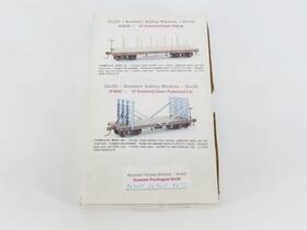 18042 Boulder Valley Models 18040 On30 Scale Kits Flat Car And Pulpwood