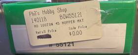 140118 Bowser Ho Scale - 45ft 100 Ton 3 Bay Hopper Mkt 15006 Cl