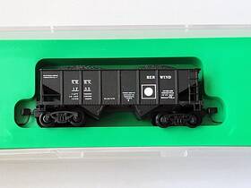37609 Bowser N Scale #1755 Berwind Gla 2 Bay Open Hopper New
